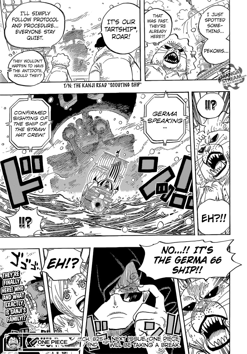 One Piece Chapter 825 16